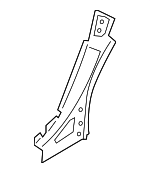 4KE809263 - Body: Front Pillar for Audi Image