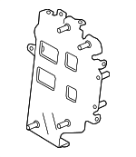 LR114113 - Cooling System: Bracket for Land Rover: Discovery Sport, Range Rover Evoque Image