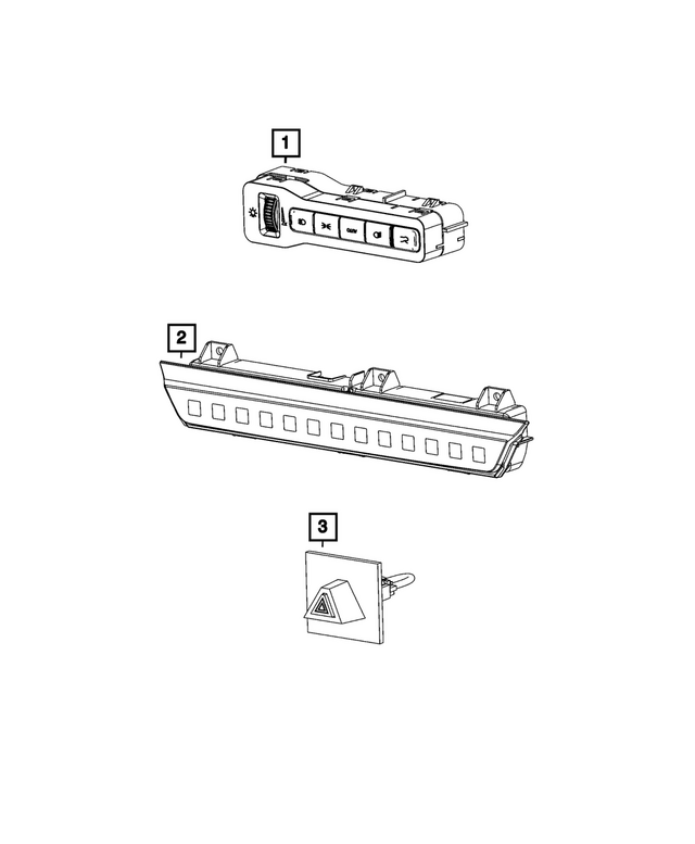 68651026AE - : Headlamp Switch for Mopar Image