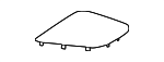 29768056058AB0 - Body: Center Cover for Mercedes-Benz Image