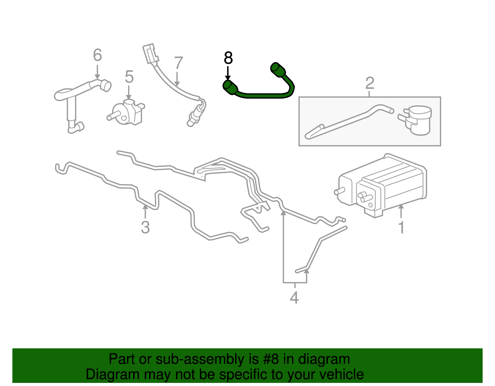 Bosch 15283 | Oxygen Sensor (Vehicle Custom Fit