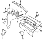 BDC3595LDY - : Header Trim for Jaguar Image