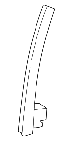 72231S04003 - : 1996-2000 Honda Civic - Sash R Front Door Center (Lower) for Honda: Civic Image