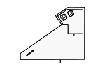 17056TLAA02 - Fuel System: Plate for Acura Image