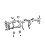 68205930AA - Interior Trim: Switch Bracket for Mopar Image