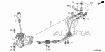 54100TL1G01 - Chassis: LEVER SUB-ASSY., CHANGE for Acura Image