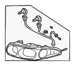 19245379 - Electrical: Headlamp Assembly for Buick: LeSabre Image