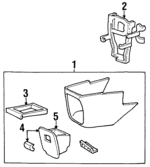 F58Z1613546B - Body: Utility Box for Ford: Windstar Image