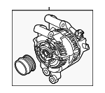 GLV9003RM - Electrical: Motorcraftâ„¢ Alternator for Ford Image