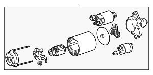 28100F0120 - : Starter for Toyota Image