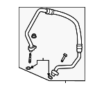 1534629 - HVAC: ACDelcoâ„¢ Suction Hose for Buick: Encore | Chevrolet: Trax Image