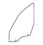 51337349495 - : Door Glass for BMW: X1 Image