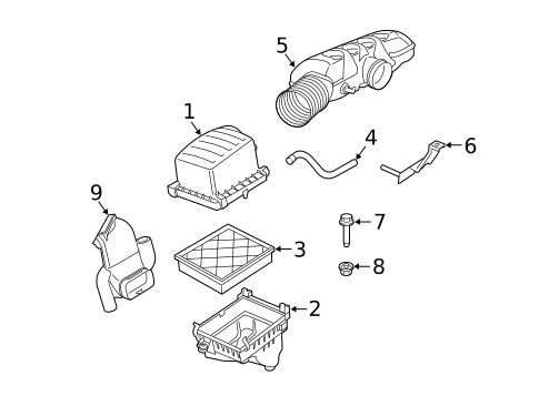 Air Inlet for 2014 Jeep Grand Cherokee #0
