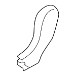 6977B529XA - Body: Recline Cover for Mitsubishi: Outlander, Outlander PHEV Image