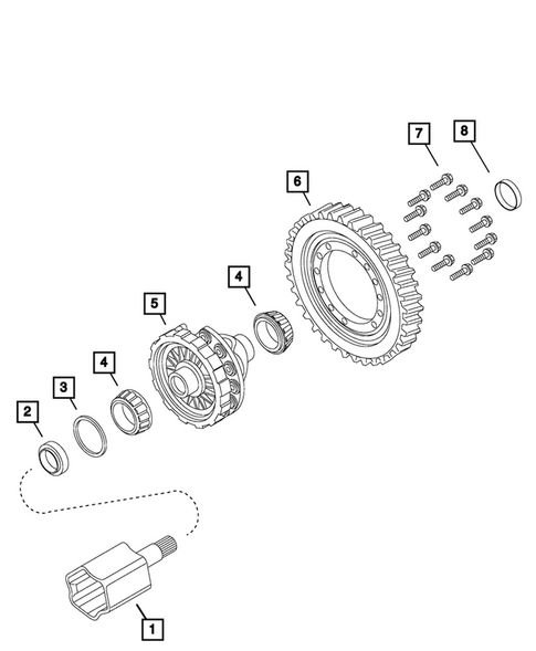 Differential for 2019 Alfa Romeo 4C #0