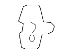 4674669 - Body: Door Lock Striker Plate for Mopar Image