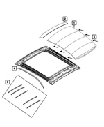 7KL36U00AA - : Convertible Top Headliner for Mopar Image