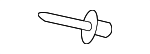 9026904060 - Body: Applique Panel Rivet for Lexus: GS300, GS350, GS430, GS460 Image
