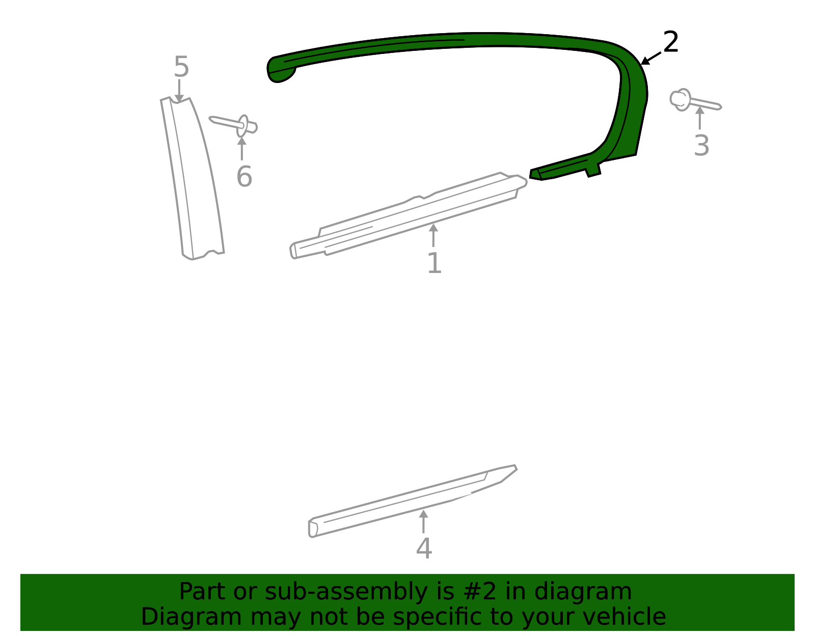 Door Reveal Molding - Clean Finish OEM Exterior | AutoNation Parts