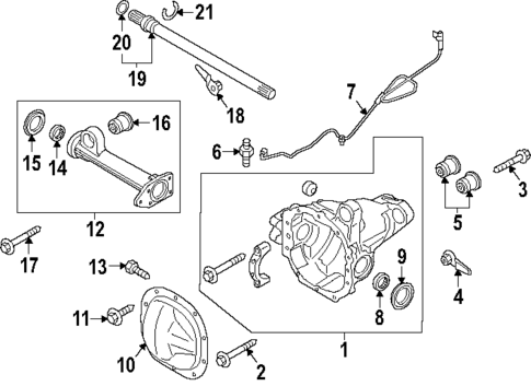 Carrier & Components for 2024 Ford F-150 #0