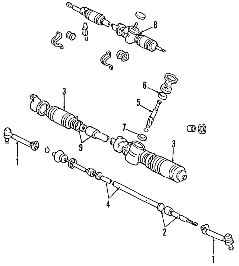 Steering Gear & Linkage for 1984 Toyota Corolla | Toyota