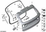 51247350840 - : Retaining Bracket Spindle Drive Right for BMW Image