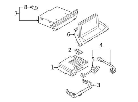 Driver Information Center for 2016 Mazda 3 #1