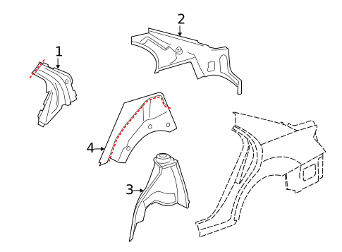 Inner Structure for 2008 Mercedes-Benz S 600 #0