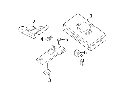 Electrical Components for 2017 Nissan Frontier #2