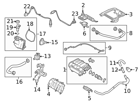 Emission Components for 2018 Toyota Yaris iA #0