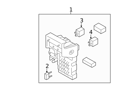 Electrical Components for 2008 Subaru Impreza #1
