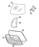 5008648AD - : Inside Rear View Mirror for Mopar Image