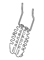 727500C010 - Body: Lumbar Adjuster for Toyota Image