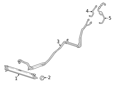 Oil Cooler for 2021 Jeep Wrangler #0