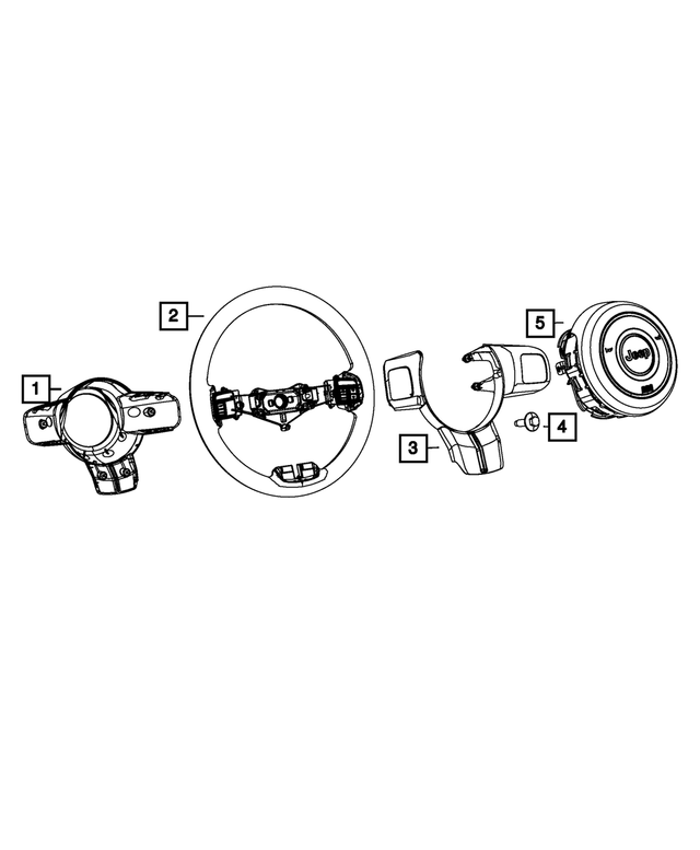1TT66XDVAE - Steering: Steering Wheel for Mopar Image