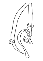 YZ841DVAA - Electrical: Center Seat Belt for Dodge: Ram 1500, Ram 2500, Ram 3500 Image