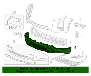 2025-2026 Chevrolet Equinox Lower Cover 26484792 GM | GMPartsDirect.com