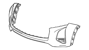 2025-2026 Chevrolet Equinox Bumper Cover 26484784 GM | GMPartsDirect.com