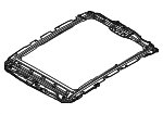 54105A32098 - Body: Roof Frame for BMW: 740i, 750e xDrive, 760i xDrive, i7 Image