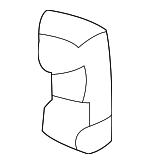 91502S70003 - Body: Dam Fastener for Acura: MDX, RDX, TSX, ZDX Image