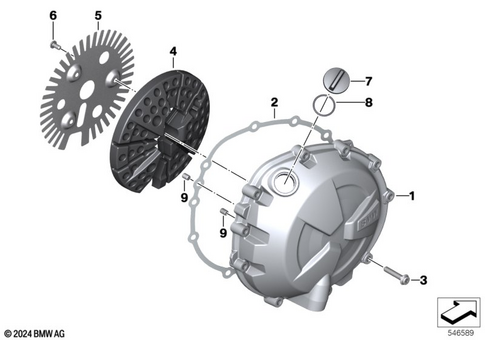 Housing Cover for 2024 BMW-Motorrad M 1000 RR #1