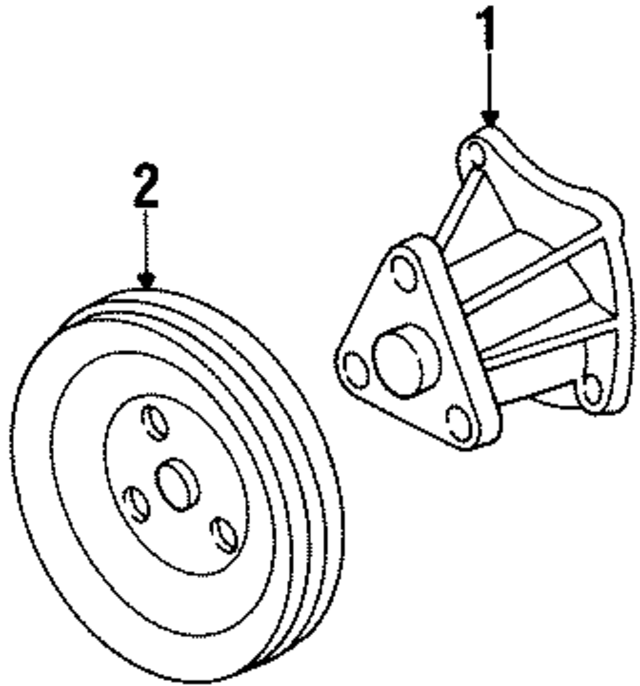 10004815 - Cooling System: Pulley for GM Image
