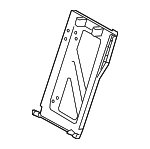 4G5885501A36R - Body: Seat Back Frame for Audi Image