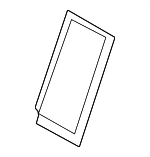 8P08852196PS - : Frame Trim for Audi: A3, A3 Quattro, A4, A4 Quattro, A5 Quattro, A6, A6 Quattro, A7 Quattro, allroad, Q3, Q3 Quattro, RS5, RS7, S4, S5, S6, S7 Image