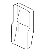 8K98873024PK - : 2012-2018 Audi - Child Seat Bracket Cap for Audi: A6, A6 Quattro, allroad, S6 Image