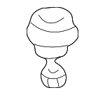 B45532279 - : Outer Tie Rod Dust Shield for Mazda: 323, 626, 929, Miata, MPV, Protege, Protege5, RX-7 Image