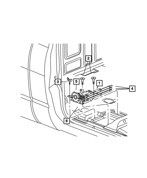 Jack Stowage for 2007 Dodge Ram 2500 #0