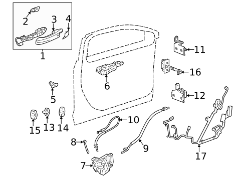 Rear Door for 2025 Cadillac CT5 #0