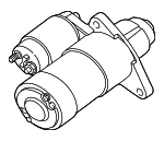 SA769A - Electrical: Starter for Ford: Bronco, Country Squire, E-150 Econoline, E-150 Econoline Club Wagon, E-250 Econoline, E-350 Econoline, E-350 Econoline Club Wagon, F-150, F-250, F-350, LTD Crown Victoria, Mustang, Thunderbird | Lincoln: Mark VII, Town Car | Mercury: Colony Park, Cougar, Grand Marquis Image