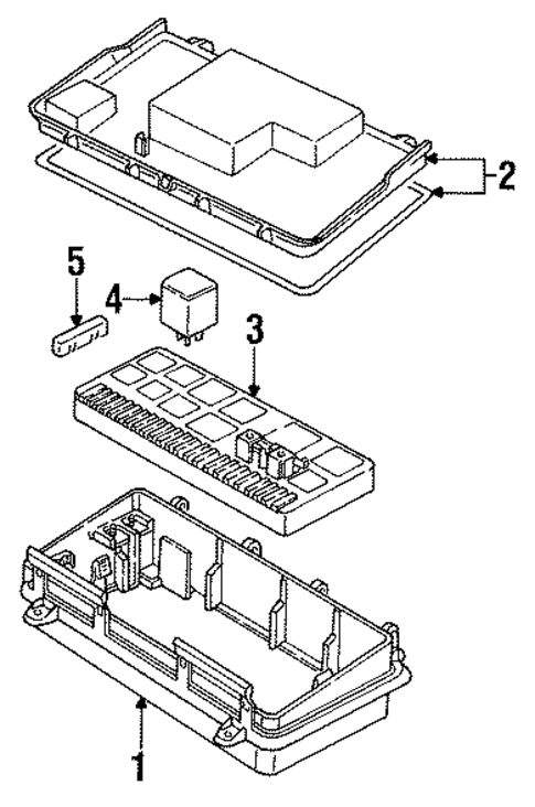 Fuse & Relay for 1993 Audi 90 #0
